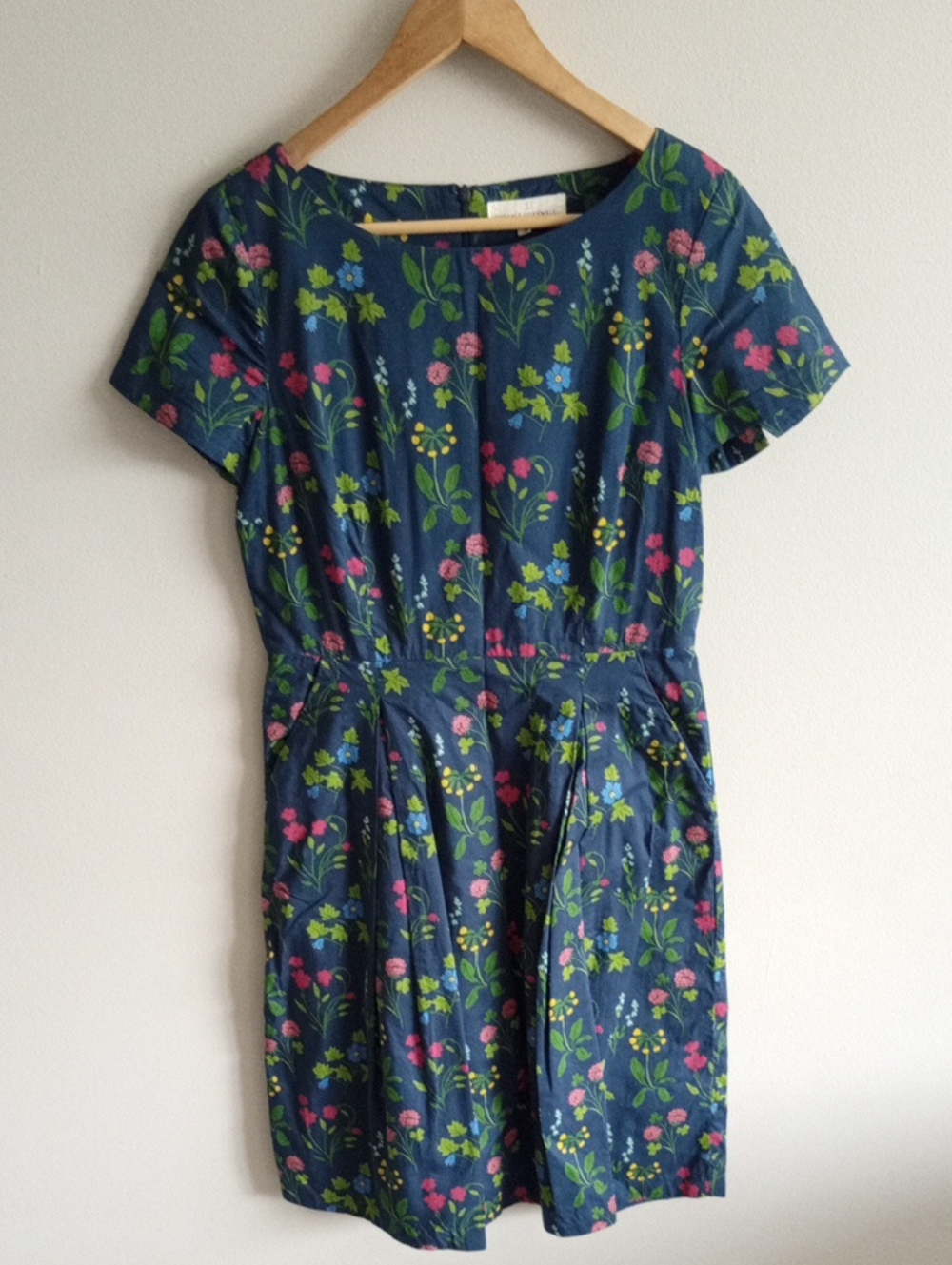Seasalt Cornwall 100% Cotton Sea Board Midi Dress Size UK 10 US 6